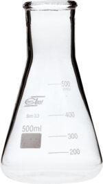 Erlenmejerio kūginė kolba 50/250/500 ml