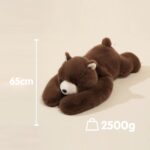Svorinis pliušinis žaislas Meškiukas, 2,5 kg - Image 4