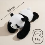 Svorinis pliušinis žaislas Panda, 1 kg - Image 6