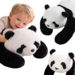 Svorinis pliušinis žaislas Panda, 1,5 kg