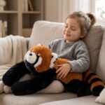Svorinis pliušinis žaislas Raudonoji panda, 2,5 kg - Image 3