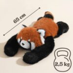 Svorinis pliušinis žaislas Raudonoji panda, 2,5 kg - Image 5