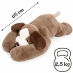 Svorinis pliušinis žaislas Šuniukas, 2,5 kg - Image 3
